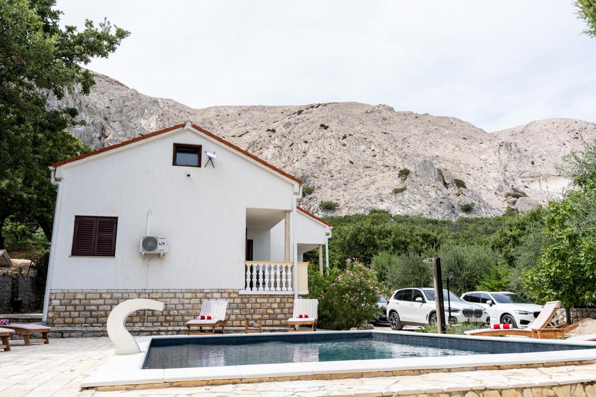 Villa Pag Dubrava Relax With Pool Bosana Dış mekan fotoğraf