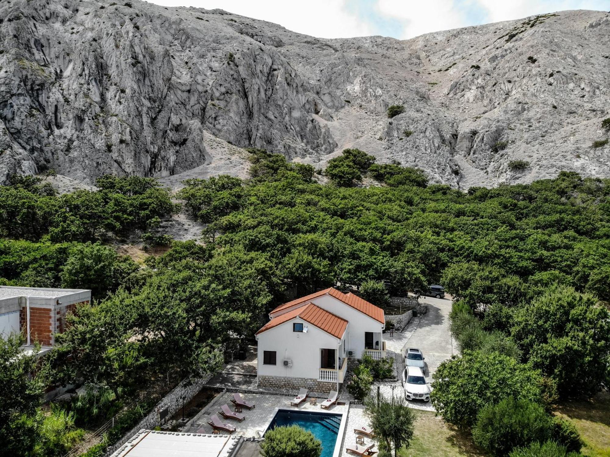 Villa Pag Dubrava Relax With Pool Bosana Dış mekan fotoğraf